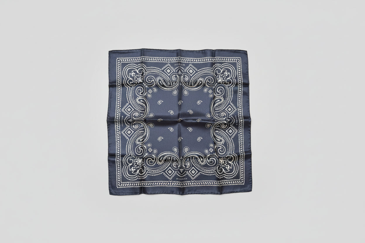 Givenchy Silk Mini Foulard — 65×65 cm, Tags Present